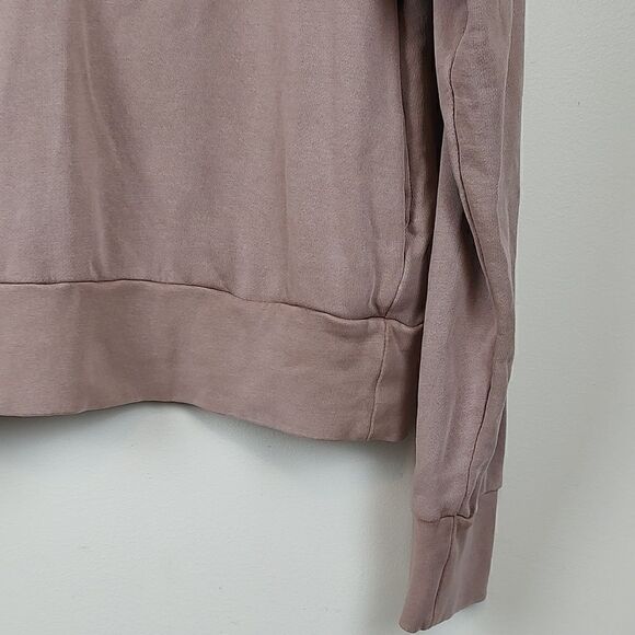 BlankNYC Quarter Zip Semi Cropped Long Sleeve Pull Over Top Size M - Picture 4 of 11